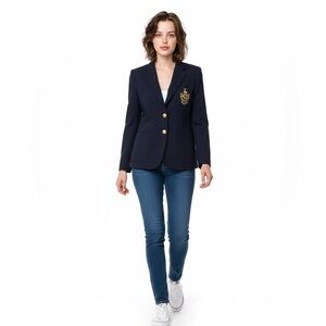 POLO Ralph Lauren ❤️Classic Navy Blazer with Gold Buttons